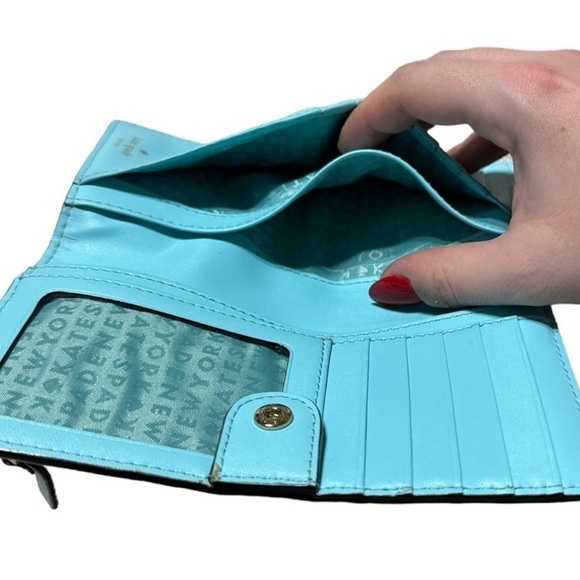 Kate Spade New York Stacy Bay Street Leather Bifold Wallet - Picture 5 of 11